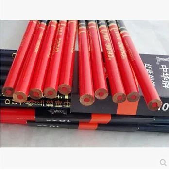 10buc/lot premium red&blue eco-friendly creion din lemn de înaltă calitate dual-side culoare creion creion special Chunghwa 120