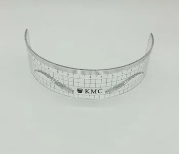 10buc Machiaj Permanent Șabloane din Plastic Spranceana Conducător KMC Tatuaj Cosmetic Modelarea Instrument Pentru Începători