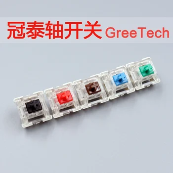 10buc/pack original Greetech SMD RGB, switch-uri Mecanice comutator tastatură roșu albastru negru maro verde comutator transport gratuit