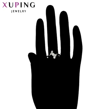 11.11 Oferte de Xuping Moda Inel Sintetice CZ Stil European de Calitate Superioară Bijuterii Cadou de Ziua Îndrăgostiților Pentru Femei Nuntă 12222