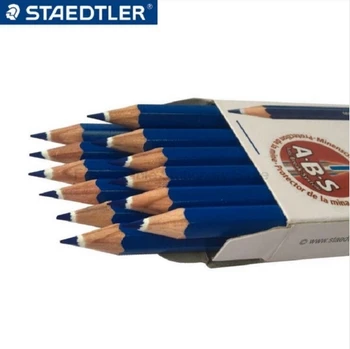 12 Buc/Lot STAEDTLER 14450 creioane Colorate Creion + cauciuc Anime / Graffiti / Rosu Creion Albastru en-gros Creioane Colorate