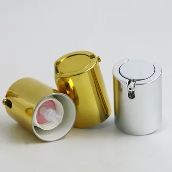 12 x 15 ml 30 ml 50 ml de Aluminiu Airless lotiune Pompa de Sticlă 1OZ Airless Recipient de 30ML Lotiune Ambalaj Airless de Aur de Argint de Culoare