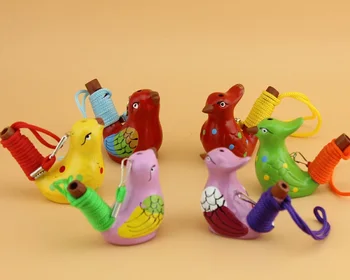 120pcs Ceramice de Păsări de Apă, Fluier Reperat Warbler Melodia Sunete Acasă Decor Figurine Pentru Copii, Cadouri pentru Copii wen4623