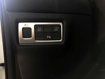 15-18 pentru Mazda CX-3 CX3 2016 2017 2018 abs, Accesorii Interioare Auto Faruri Fata Comuta butonul de Acoperire Cadru Trim 1buc
