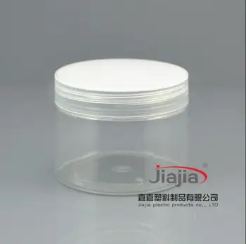 150ml Masca de Sticla Plastic 150g Crema de cutii de multi-scop PET Container de Depozitare Acasă Borcan Etanș cu alb/negru/clar PP capac