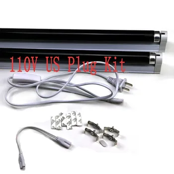 15W T8 Compact Fluorescente CFL Direct Blacklight blue Lampa Kit BLB Pentru Night-club American DJ 110V 220V 18Inch 30W kit