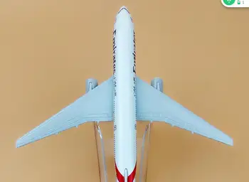 16CM Pasageri model de avion Boeing B777 emirates airline B777 Aliaj de simulare avion model pentru copii jucarii cadou de Crăciun