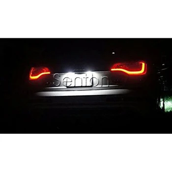 1Pair Auto LED numărul de Înmatriculare Lumina SMD 12V lampă cu LED-uri de Styling Auto Pentru Toyota Crown S180 Corolla Vios Previa accesorii