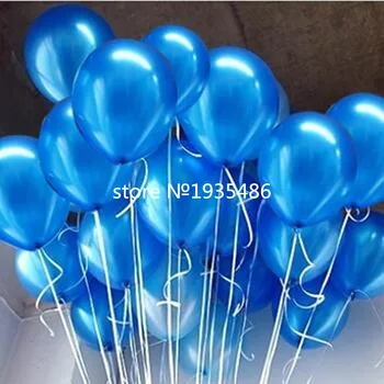 2.3 g 10 Inch Perla Mat balon Latex cu Heliu Albastru Galben Rosu Roz Verde Alb Baloane 50pcs Decor Nunta bile