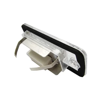 2*Auto Led-uri de Lumină de inmatriculare, Ansambluri pentru AUDI Q7 TDI LED LAMPA plăcuței de ÎNMATRICULARE pentru 24SMD Alb pur