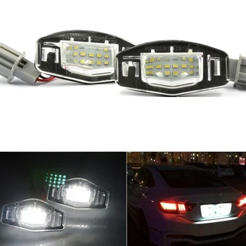 2 buc 18 LED-uri de Înmatriculare Lumini Lampa Pentru Honda civic 2001 2002 2003 2004 2005 Pentru Accord Pentru Odyssey