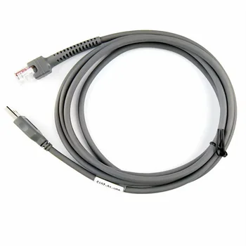 2 buc 2M(7ft) Cablu USB forBarCode Scanner Simbol LS2208AP LS1203 LS4208 LS4278 DS6707 DS6708,Poate Înlocui RS232 Cablu PS/2