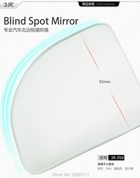 2 buc 360 de Grade Masina oglindă cu Unghi Larg Convex oglinda fața Locului Orb pentru mazda 3 6 2 5 CX-5 CX-7 CX-3 323 ATENZA Axela
