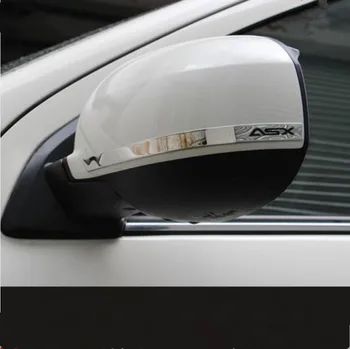 2 buc/set din Oțel Inoxidabil Auto-styling Oglinzi Retrovizoare anti-freca decorative autocolant caz pentru Mitsubishi ASX Accesorii Auto