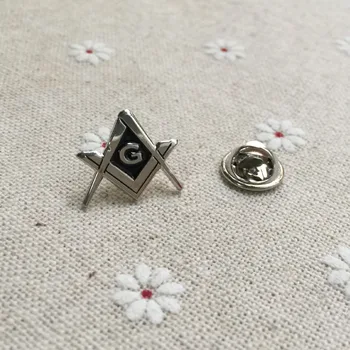 2 buc Trecut Maestru Masonic Pătrat și Busole Pin Rever Francmason Ambarcațiuni de Metal Insigna Cadou Lodge Zidari jocuri de Cuvinte și Broșe