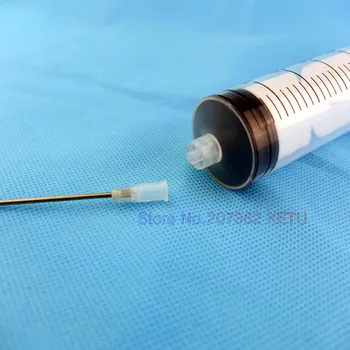 2 X 50ML seringă injector pentru reumplerea cu cerneala CISS CSI cu ac lung de 10 cm transport gratuit