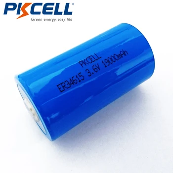 20 x 34615 ER34615 Litiu Batteria 3.6 V 19000mah D Dimensiune LiSOCl2 Non-Baterie reîncărcabilă PKCELL