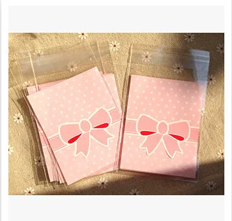 200Pcs/Lot PASAYIONE coreean Romantică Bomboane din Plastic Pungi Pentru Gustare Cookie Petrecere de Nunta, Cadou de Ambalare Pentru Oaspeți Recipient de Copt