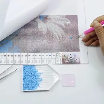 2016 DIY Diamant Pictura Autocolante Decorative Pictura Stras Mozaic 3D Cross Stitch Model de Diamant Diamond Broderie Pisica