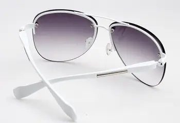 2017 Designer De Moda De Metal Fără Ramă De Ochelari De Soare Femei Barbati Brand De Conducere Ochelari De Soare De Calitate Superioară Gafas Oculos De Sol Feminino R045