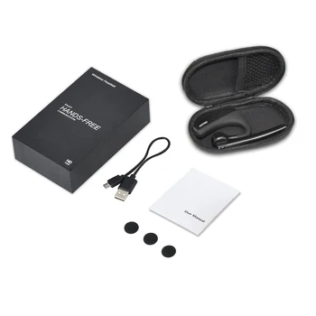 2017 mai Nou V8 de Afaceri setul cu Cască Bluetooth stereo Handsfree Wireless Sofer Cască Bluetooth Căști cu Cutie de Depozitare