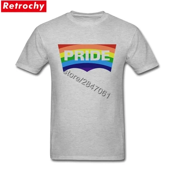 2017 mai Recente Gay Pride T Camasa Barbati Rainbow Tee Barbati Brand de Lux Colecție de Homosexuali și Lesbiene comerciale Tricou Barbati Tricou XXXL