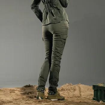 2017 Moda Doamnelor Nou Slim Pantaloni de Creion Mijlocul Talie Jambiere Femei Pantaloni Plus Dimensiune Femei Pantaloni Capri Armata Brand GK-9378A