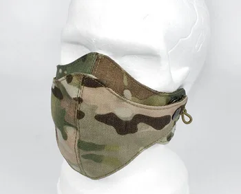 2017 Multicam Militare Cordura Jumătate Față CP masca de Camuflaj Ripstop Tactice MC masca de Protecție jumătate masca