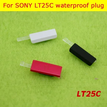 2017 New Original USB Port de Încărcare Praf Plug + Micro SD și Sim Carduri Jack Cover Pentru Sony Xperia V Lt25c Praf rezistent la apa