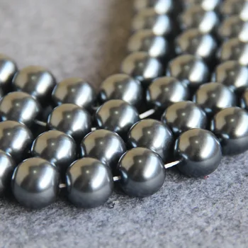 2017 Nou Pentru Colier&Bratara 14mm Silver Shell Pearl Margele DIY Cadouri Pentru Femei Fata de Margele Vrac Bijuterii de Luare de Design 15inch