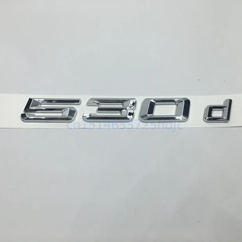 2017 Noul 520d 525d 528d 530d 535d 550d portbagajul Capacul Portbagajului Litere Insigna Emblema Logo-ul pentru BMW seria 5 E39 E60 E61 F10 F11