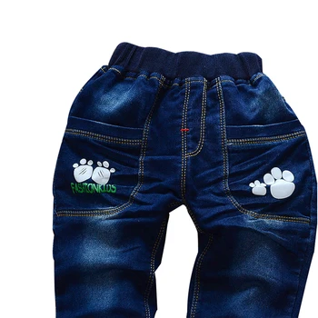 2017 Primavara&toamna pantaloni pentru copii de Înaltă calitate de moda baieti blugi baietel pantaloni 0-3 ani Harem pantaloni Casual pantaloni Copii Spirit