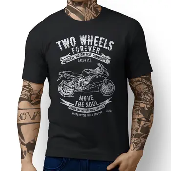 2018 Noi de Vara Print T Shirt pentru Bărbați Germania Clasic Motocicleta K1300S inspirat Motocicleta Art design T-shirt, Tee Shirt