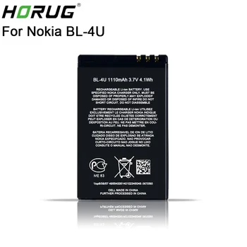 2018 Noi HORUG Original BL-4U Telefon, Acumulator Pentru Nokia BL 4U BL-4U BL4U E66 C5-03 5530 5730 de Înlocuire Nokia BL 4U Baterie