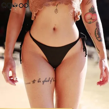 2018 Nou Sexy brazilian de sex Feminin costume de baie String micro mini bikini bottom femei String Boxeri Chilotei Tanga Lenjerie