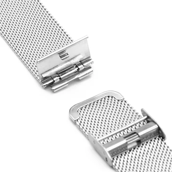 20mm Milanese Watchband cu Adaptoare pentru Samsung Gear S2 SM-R720 / SM-R730 din Oțel Inoxidabil Ceas Trupa Încheietura Curea Brățară