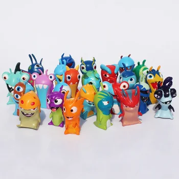 24buc/set de Desene animate Drăguț Slugterra PVC Figurine Copii Jucarii