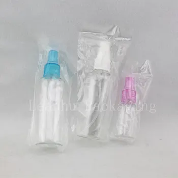 25 ml 50 ml 100 ml Gol Mist Spray Sticla de Plastic, Transparent Cosmetice Pulverizator Pompa de Sticlă, de Călătorie Dimensiune Recipient Spray de Ambalare