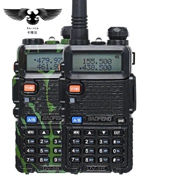 2pz baofeng uv-5r walkie talkie dual band două fel de radio pofung uv 5r ham radio portatile ricetrasmettitore baofeng uv5r palmare