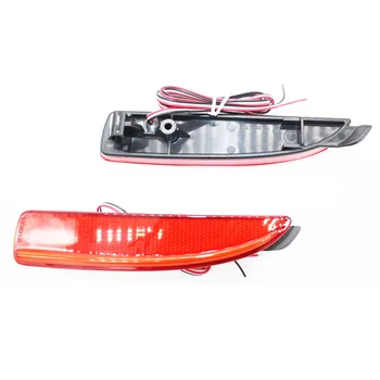 2x LED Roșu Obiectiv 48LED Bara Spate Reflector Lumina de Ceata Parcare Avertizare Frână lumină de Lampă spate se potrivesc pentru Mazda3 5 6 ATENZA