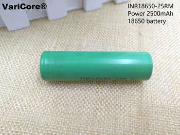 3 buc. original 3.7 V 20A 2500mah baterie li-ion de descărcare de gestiune tigara electronica INR18650-25R baterii Reîncărcabile