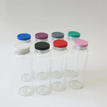 30ML Clar Injectabilă Flacon de Sticlă cu Partea Capac detașabil,1oz Sticlă, 30cc Medicament Lichid Recipiente de Sticlă