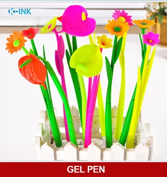 30pcs / lot , Noutate Flori Artificiale Pix cu Gel , Planta Verde Floral Pix cu Gel