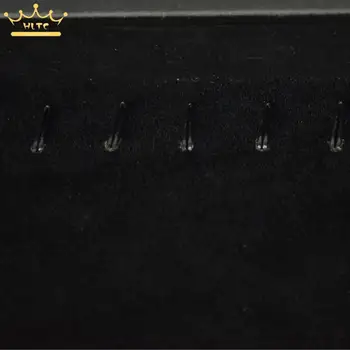 35X24X3.3CM de Moda Negru de Catifea Bijuterii Colier Accesorii de Afișaj Tăvi Show Pandantiv Suport Cutie de Transport Gratuit
