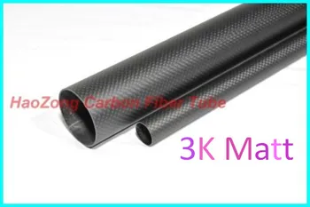 3k Fibra de Carbon Tub de Lungime 500mm OD5mm 6mm 7mm 8mm, 9mm, 10mm(Rola Înfășurat) Greutate redusa, de Înaltă Rezistență,Rezistență Ridicată la Coroziune