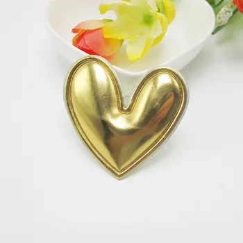 4.8 cm flori series inima,iubire pvc inimile accesorii de par de 50 de bucăți,manual DIY materiale,cadou de nunta folie,50Y50508