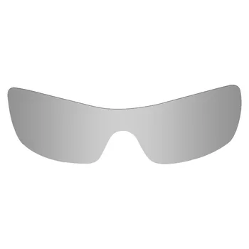 4 Bucati Mryok Anti-Zero POLARIZAT Lentile de Înlocuire pentru Oakley Batwolf ochelari de Soare Negru & Albastru & Rosu & Argint