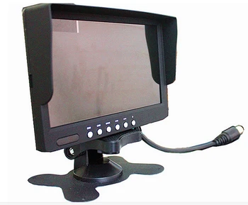 4 Mod de Intrare de 7 inch TFT LCD Ecran Monitor Auto retrovizoare de Afișare pentru Retrovizoare Reverse Camera de Rezervă Auto Ecran TV Pentru Camion