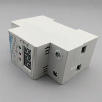 40A 220V reconecta automat peste si sub tensiune protecție dispozitivul de protecție a releului cu un Voltmetru tensiunea de monitor