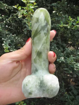 421g berbeci naturale cristal de cuarț, xiu jad, puternic dick/penis cult A4